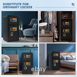 Extra Large Double Safes Lockbox Safes Digital Keypad Cabinet Money Safes