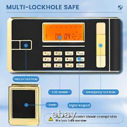 Extra Large Double Safes Lockbox Safes Digital Keypad Cabinet Money Safes