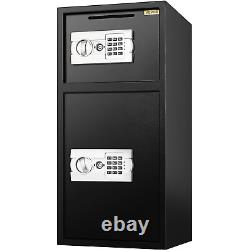 Extra Large Safe Box Electronic Digital Lock Keypad Home Security Gun Cash 2.6 C