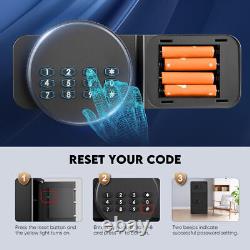 Extra Large Safe Box Electronic Digital Lock Keypad Home Security Gun Cash 4.5ct