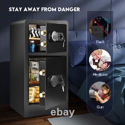 Extra Large Safe Box Electronic Digital Lock Keypad Home Security Gun Cash Safes