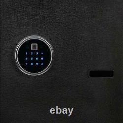 Fingerprint Biometric Digital Electronic Safe Box Keypad Lock Security Gun Cash
