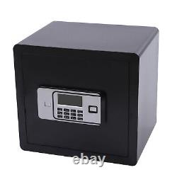 Fingerprint Digital Safe Box Lock for Home Security Hotel Office with Key Keypad