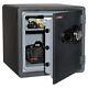 Fireking One Hour Fire And Water Safe With Combo Lock, 1.23 Cu. Ft, Graphite