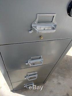 Fire King File Cabinet Fire Proof Safe w / key & combo lock