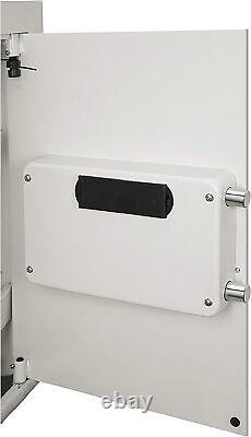 Fire Proof Electronic Wall Safe Lock Hidden Cash Jewelry Small Guns Key Security