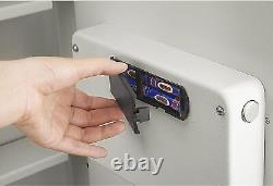 Fire Proof Electronic Wall Safe Lock Hidden Cash Jewelry Small Guns Key Security