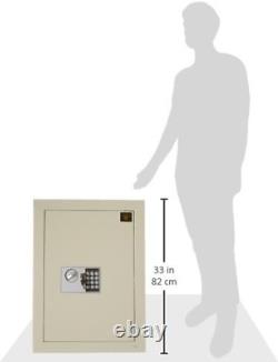 Fire Proof Electronic Wall Safe Lock Hidden Cash Jewelry Small Guns Key Security