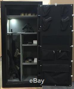 Fire Resistant 28 Gun Safe UL RSC and CA DOJ Certified withUL Listed Lock