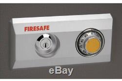 Fire Safe with Combination and Key Lock