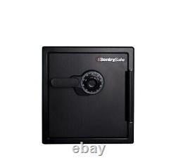 Fire and Water-Resistant Safe with Dial Lock, 1.23 cu. Ft