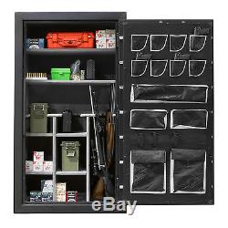 Firearm Rifle Safe Storage Mechanical 31cuft. Hold 51Gun. 60min Fire Protection