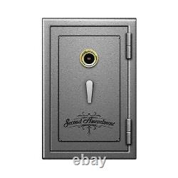 Fireproof B-rated Steel Safe/ Storage for Gun Pistol with Brass Dial Lock 30x20x20