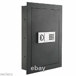 Fireproof Electronic Hidden Lock Wall Safe Cash Jewelry Superior Home Security