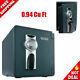 Fireproof Waterproof Bolt-down Combination Safe Home Office Security 0.94 Cu Ft