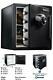 Fireproof Waterproof Safe Dial Combination Home Office Security Box 1.23 Cu New