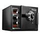 Fireproof & Waterproof Safe With Dial Combination Lock 0.8 Cu. Ft