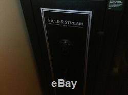 Fireproof gun safe holds 10-12 Field and Stream combination lock (dial)