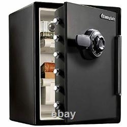Firesafe Safe with Combination Lock Dial for Home Valuable Document Large Big XL