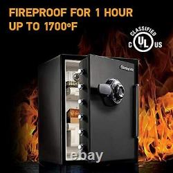 Firesafe Safe with Combination Lock Dial for Home Valuable Document Large Big XL