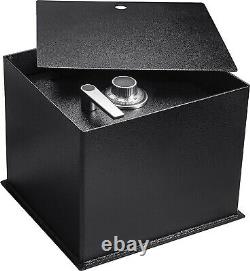 Floor Safe Security Box Cash Home Office Combination Lock Vault Solid Steel Dial