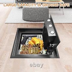 Floor Safes for Home Fire and Waterproof In Ground Safe with Combination Lock