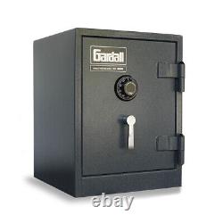 Gardall 1612/2 Two Hour Fire/Burglar Safe, Gray, Silver, Combo