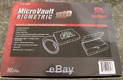 GunVault MicroVault Biometric Fingerprint Access Portable Safe 11x8.4x2.3 MVB500