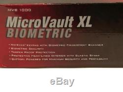 GunVault MicroVault XL Biometric Hand Gun Safe Vault MVB 1000 BIO Fingerprint