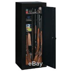 Gun Cabinet Safe Convertible Steel Security Guns Storage Vault Rifles Firearms