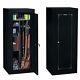 Gun Cabinet Safe Convertible Steel Security Guns Storage With Adjustable Shelve