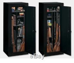 Gun Safe Cabinet Rifle Case Box Storage Large Firearm Steel Metal Security Home