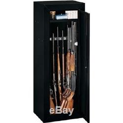 Gun Safe Cabinet Vault Storage Security Steel Metal Lock Home Shotgun Rifle New