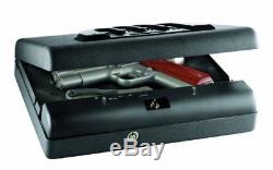 Gun Safe Fireproof Vault Pistol Box for Home Handgun Microvault Security Storage