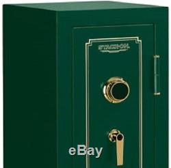 Gun Safes Fireproof Waterproof Vault Cabinets For Rifles And Shotguns Deluxe New