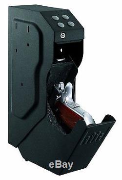 Gun Speed Safe Velocity Vault 500 Pistol HandGun Under Desk Hidden Cannon New