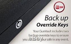 Gunvault Quick Access Hand Gun Safe Keypad Lock Box Truck SUV Car Home Pistol 5
