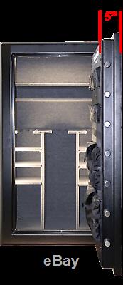 HD724228 Steelwater Home Hunting Safes 2 hr Fire Gun Rifle Safe 45 LED Dial Lock