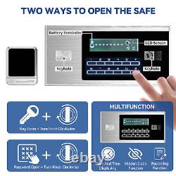 HOMIFLEX 3 Cubic Home Safe Box Fireproof Safe withDigital Keypad for Home Security