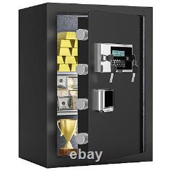 HOMIFLEX 3 Cubic Home Safe Fireproof Safe Box withDigital Keypad for Home Security