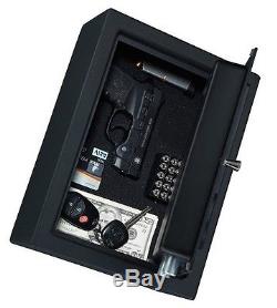 Hand Gun Safe Pistol Vault Box Lock Handgun Storage Safes Cabinet Home Security