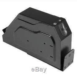 Handgun Safe Box Vault Combination Lock Wall Mount Gun Security Quick Access