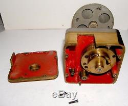 Herring & Co Antique Safe Combination Lock Vault Bank DEXTER ORNATE CASE 1869