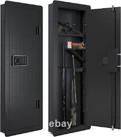 Hidden Gun Safe In Wall Long Gun Safe, 45 Wall Safe Gun Safe Removable Shelf