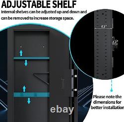 Hidden Gun Safe In Wall Long Gun Safe, 45 Wall Safe Gun Safe Removable Shelf