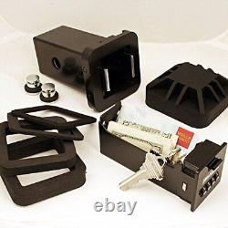 HitchSafe HS7000 Key Vault Black Hidden Storage Lock Box For Car Trailer Hi