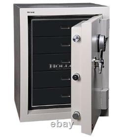Hollon 685e-jd Electronic Lock Jewelry Compartment Safe 2 Hr. Fire