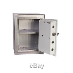 Hollon B2015C Depository Safe in Gray with Combination Dial Lock
