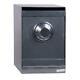 Hollon Hds-03c Depository Safe In Gray With Combination Dial Lock