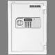 Hollon Hs-500e 2 Hr Rated Boltable Fire Safe With Electronic Lock